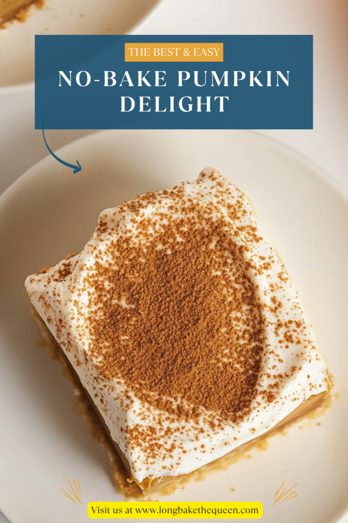 No-Bake Pumpkin Delight