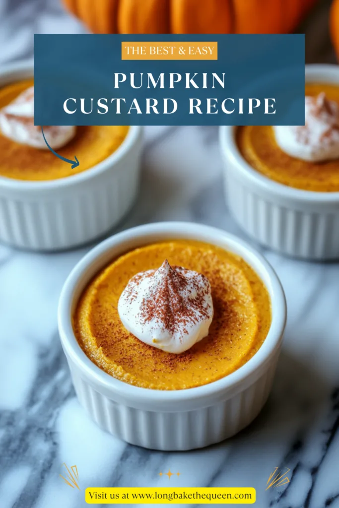 Pumpkin Custard Recipe