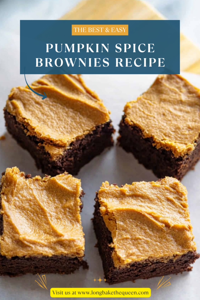 Pumpkin Spice Brownies Recipe