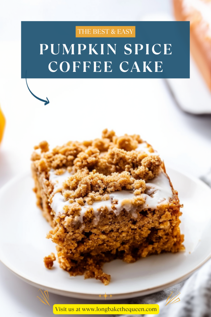 Pumpkin Spice Coffee Cake