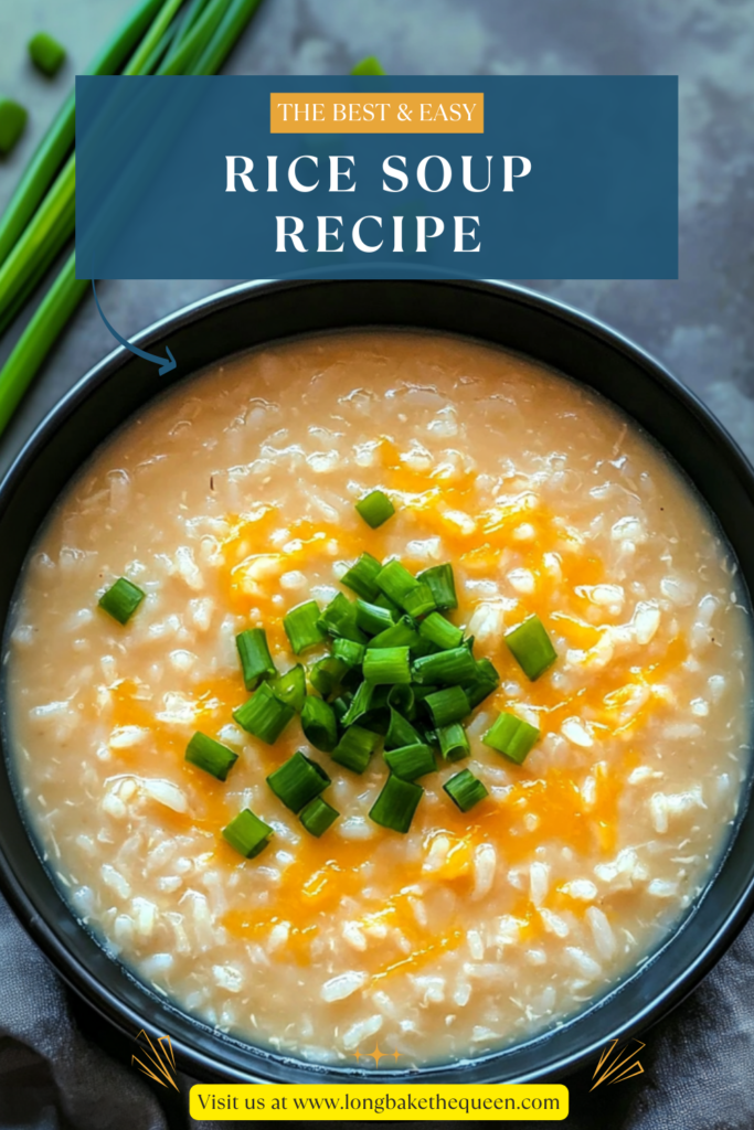 Rice Soup Recipe
