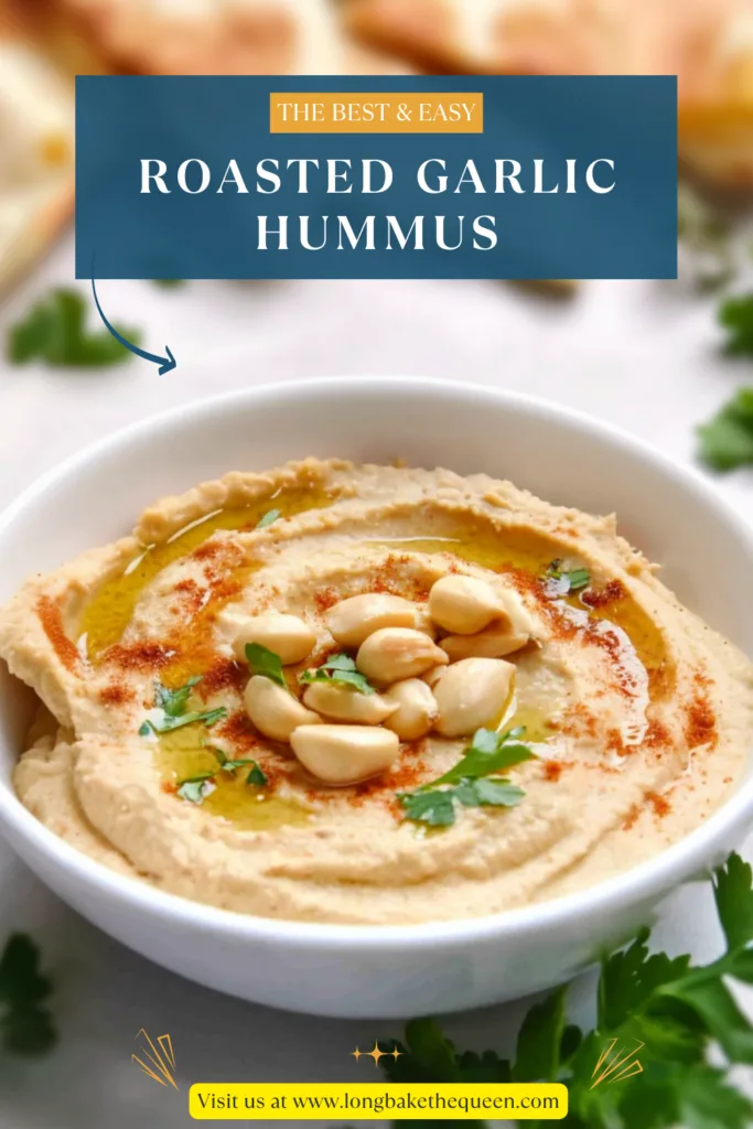 Roasted Garlic Hummus