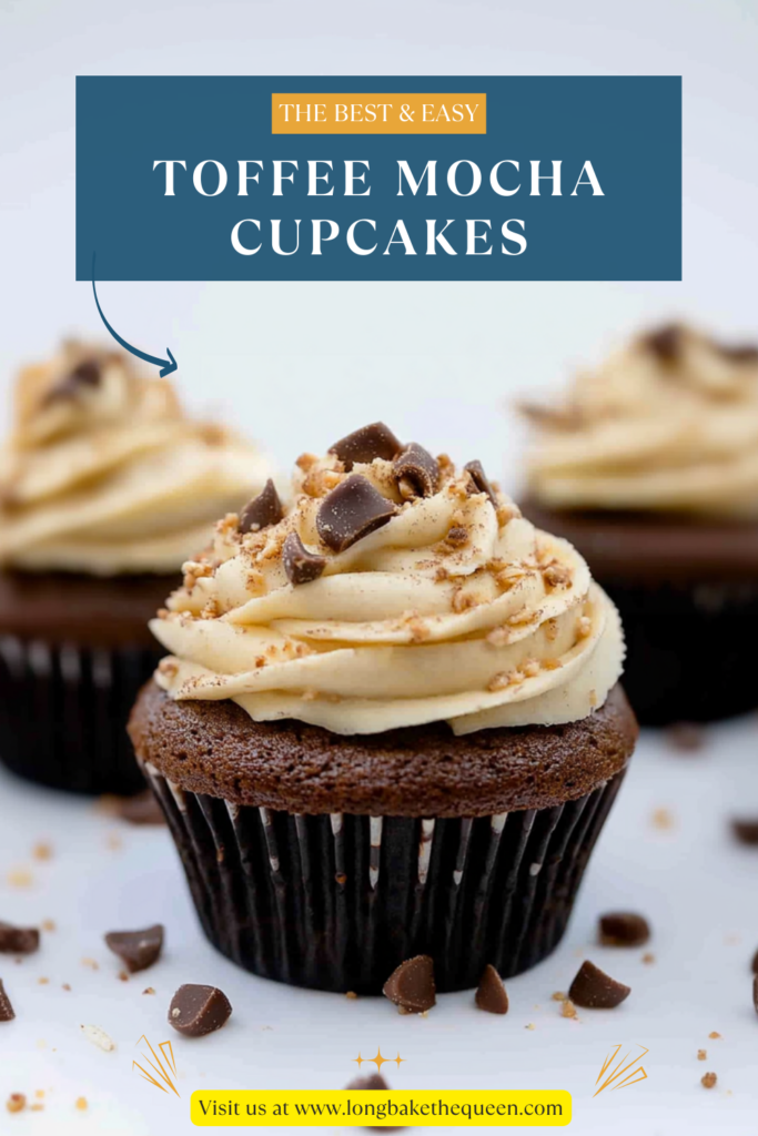 Toffee Mocha Cupcakes