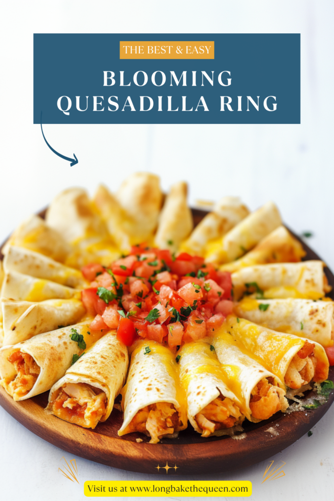 Blooming Quesadilla Ring