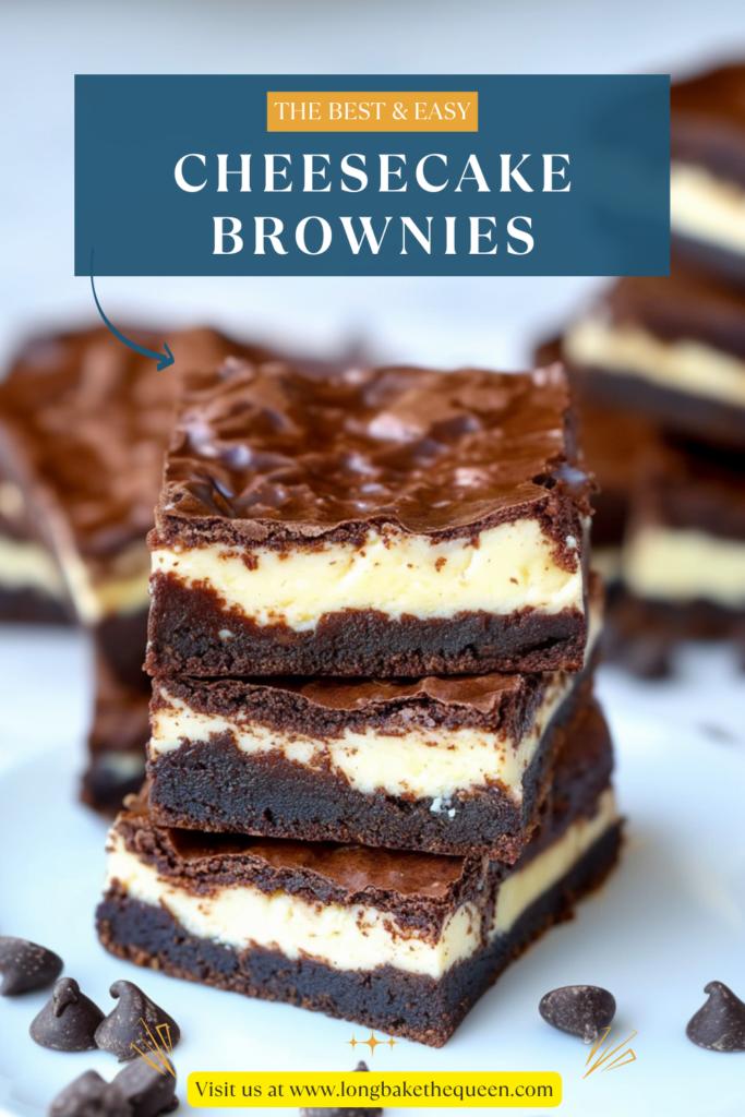 Cheesecake Brownies
