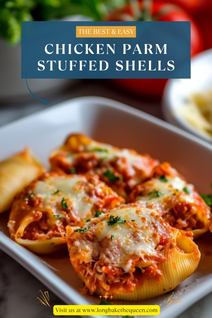 Chicken Parm Stuffed Shells