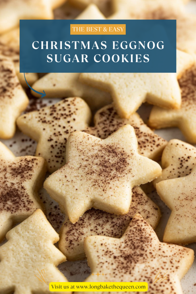 Christmas Eggnog Sugar Cookies