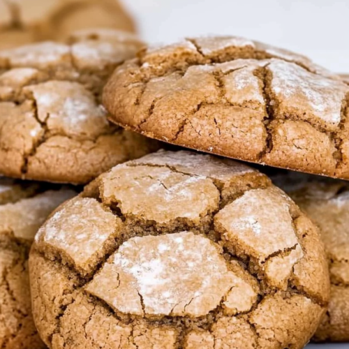 Warm holiday cookies displayed in a cozy setting, ready to be shared.