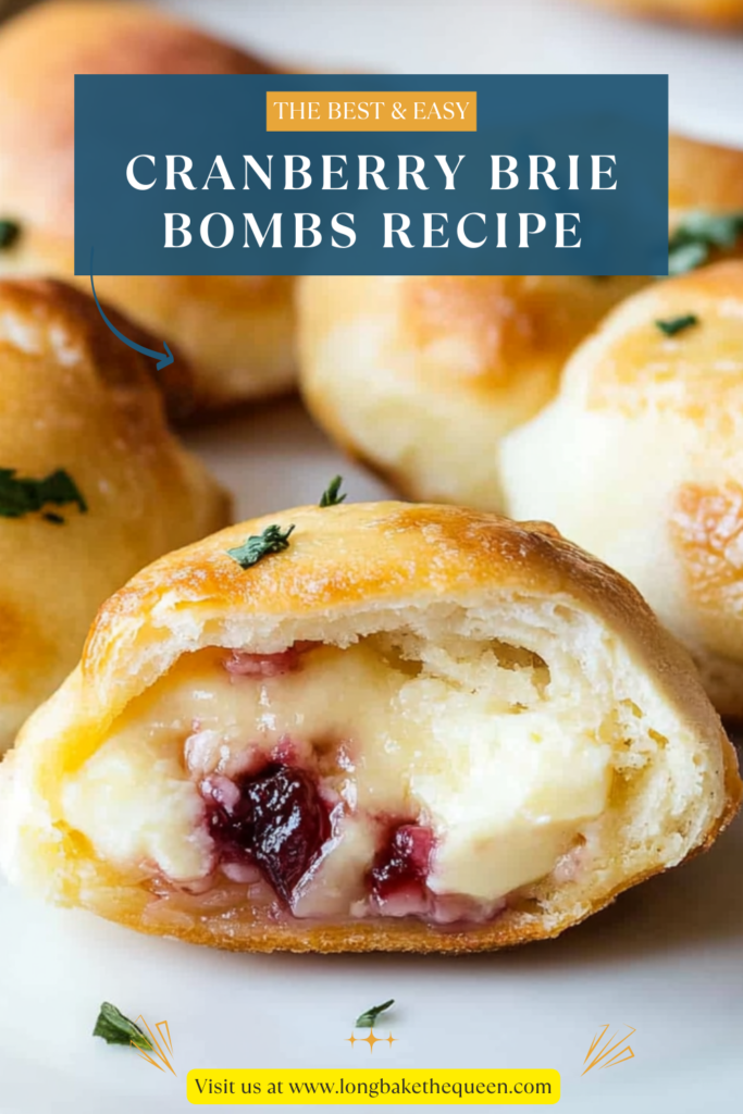 Cranberry Brie Bombs Recipe
