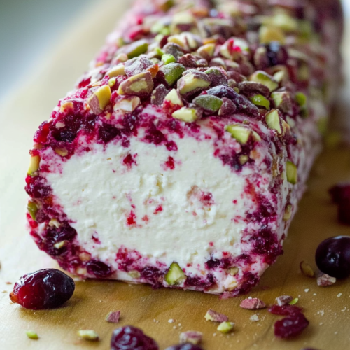 Final presentation of cheese appetizer, highlighting the contrast between smooth interior and crunchy coating.