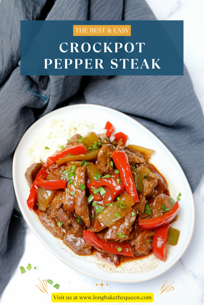 Crockpot Pepper Steak