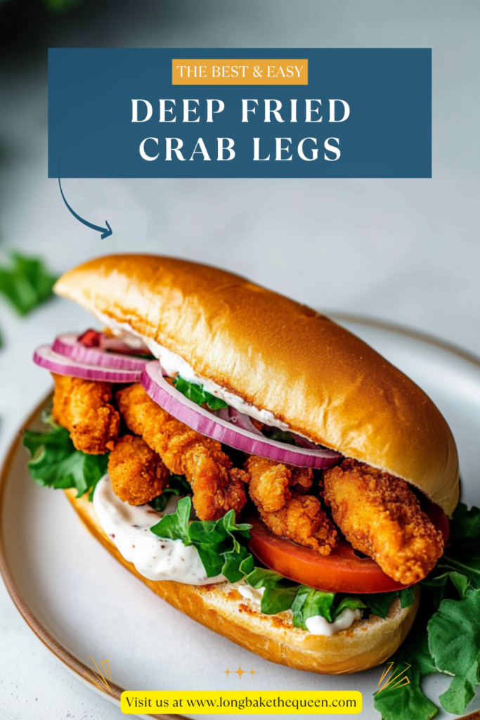 Deep Fried Crab Legs