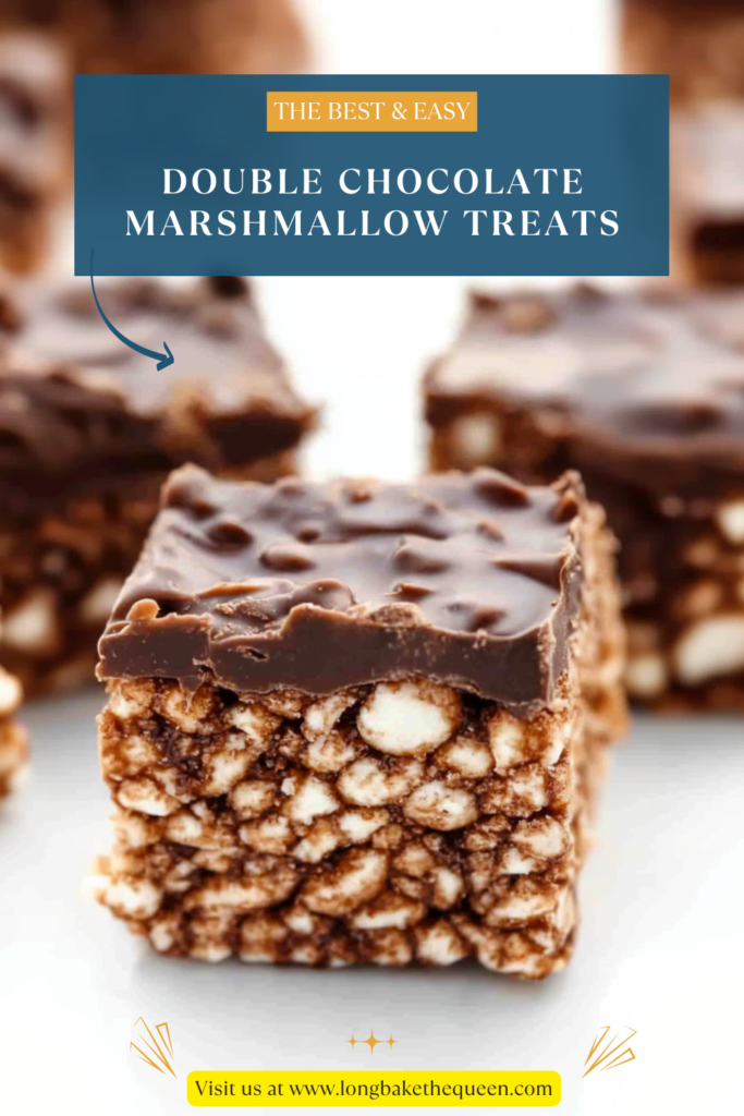 Double Chocolate Marshmallow Treats