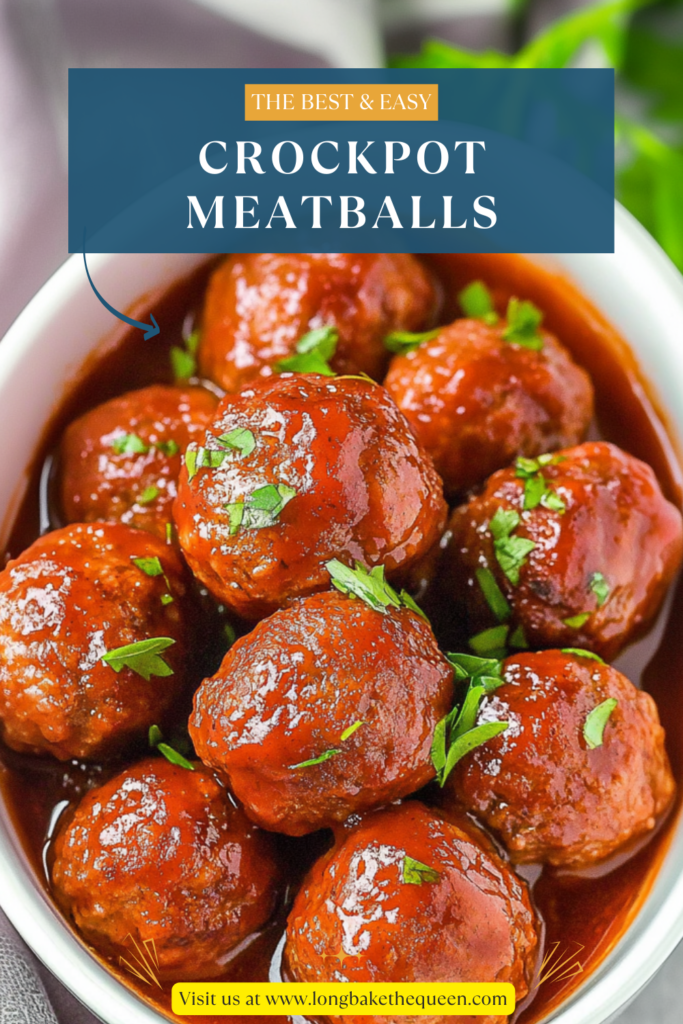 Easy Crockpot Meatballs