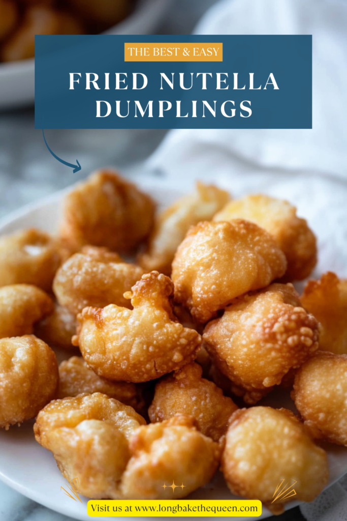 Fried Nutella Dumplings