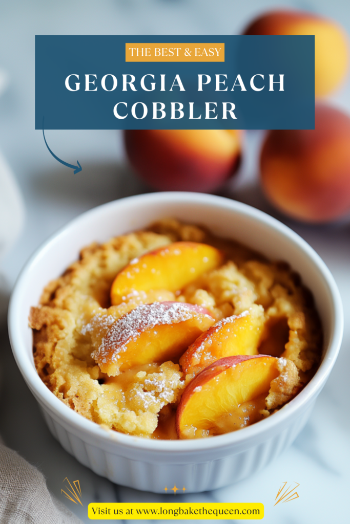Georgia Peach Cobbler