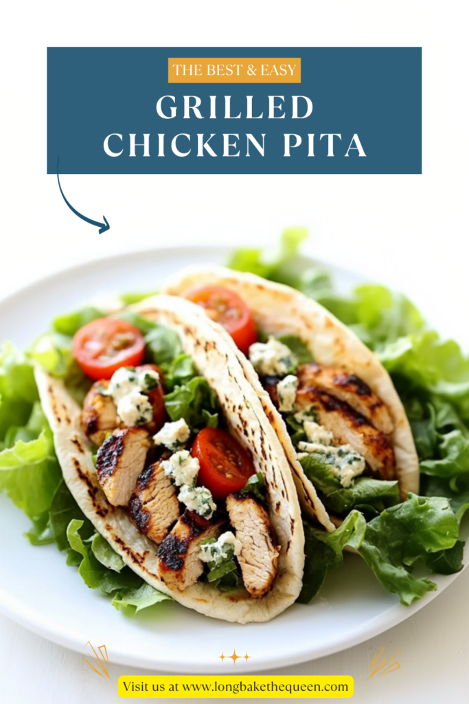 Grilled Chicken Pita