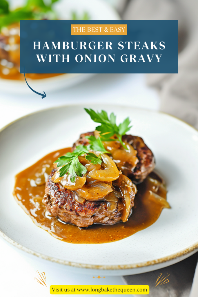 Hamburger Steaks with Onion Gravy