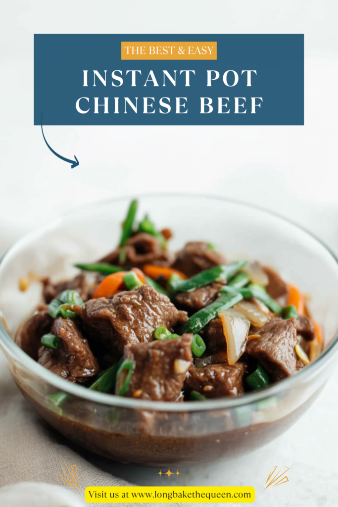 Instant Pot Chinese Beef