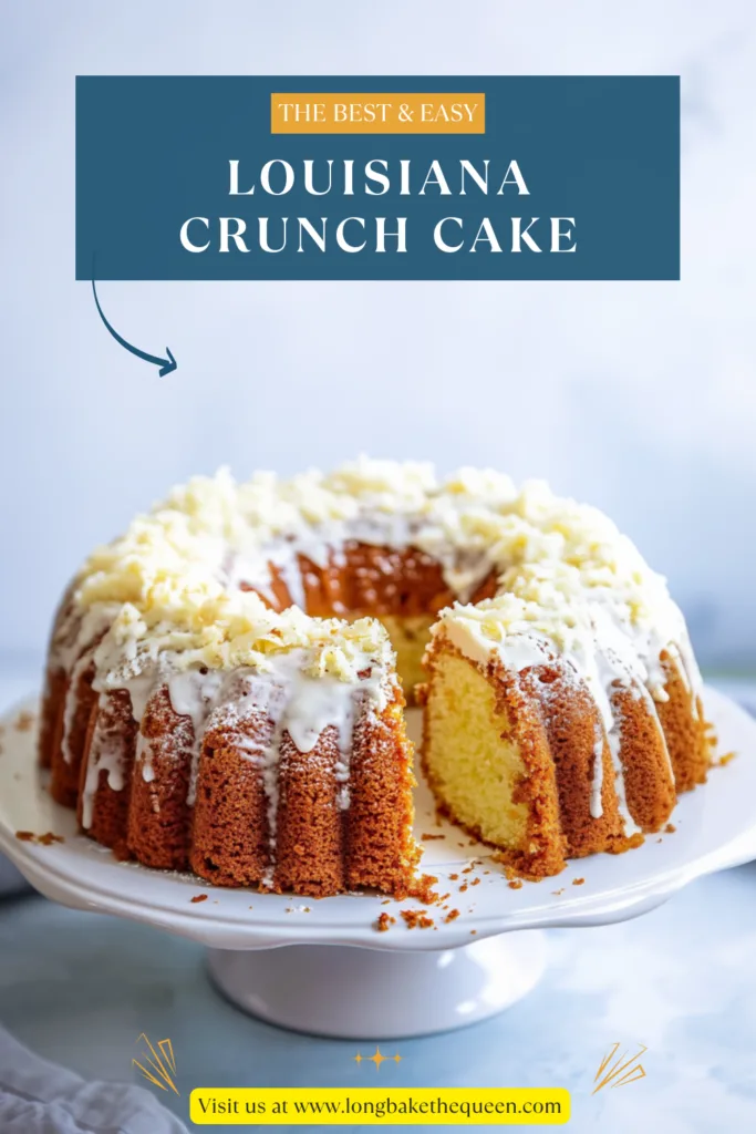 Louisiana Crunch Cake