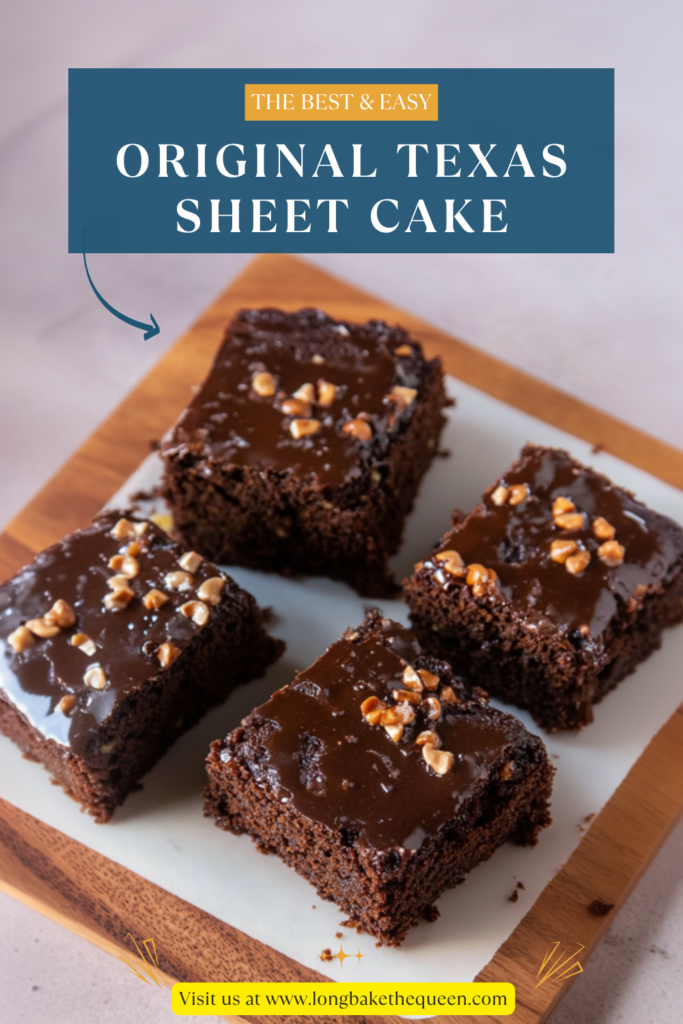 Original Texas Sheet cake