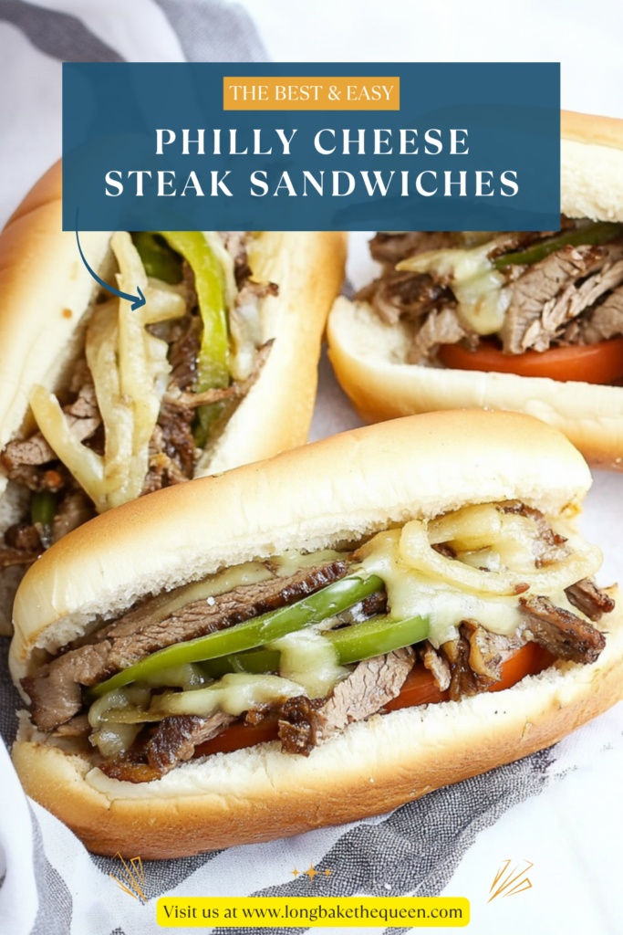 Philly Cheese Steak Sandwiches