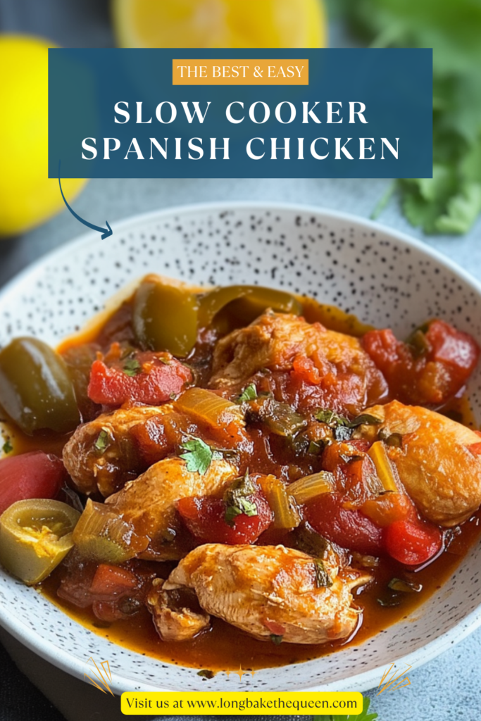 Slow Cooker Spanish Chicken