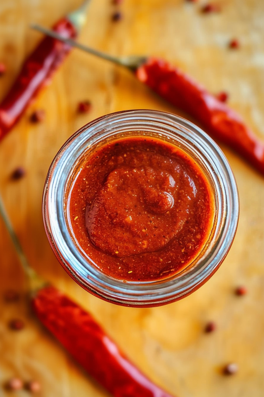 Final shot of Taco Sauce highlighting rich color, chunky consistency, and fresh ingredients