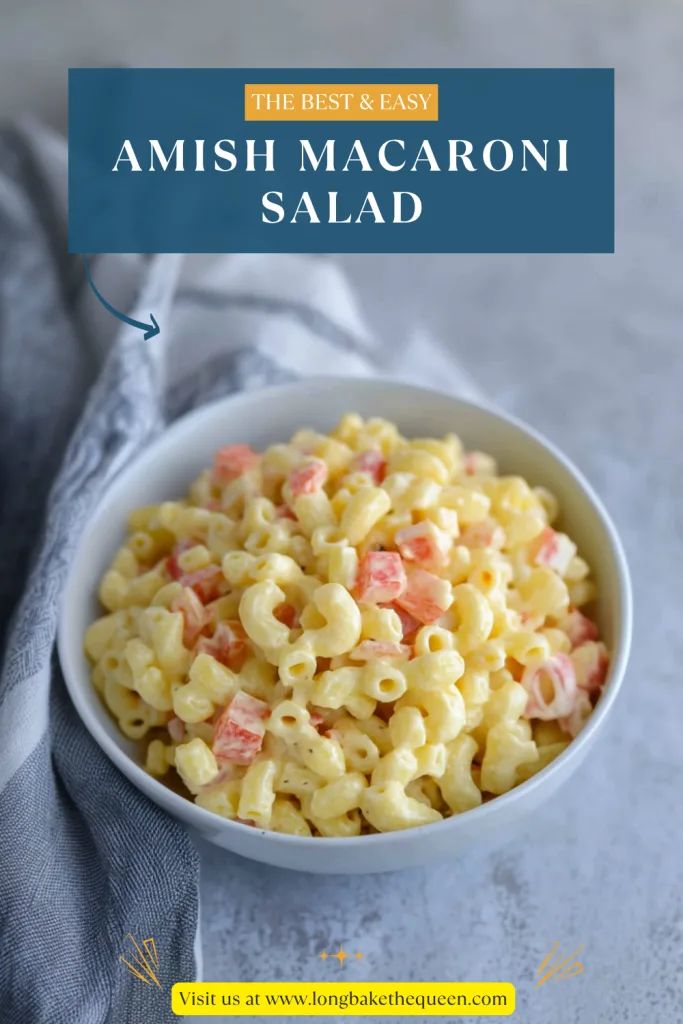 Amish Macaroni Salad