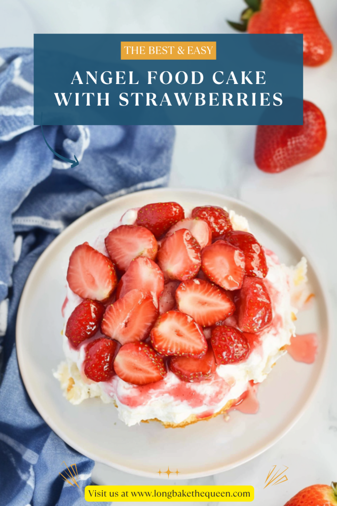 Angel Food Cake with Strawberries