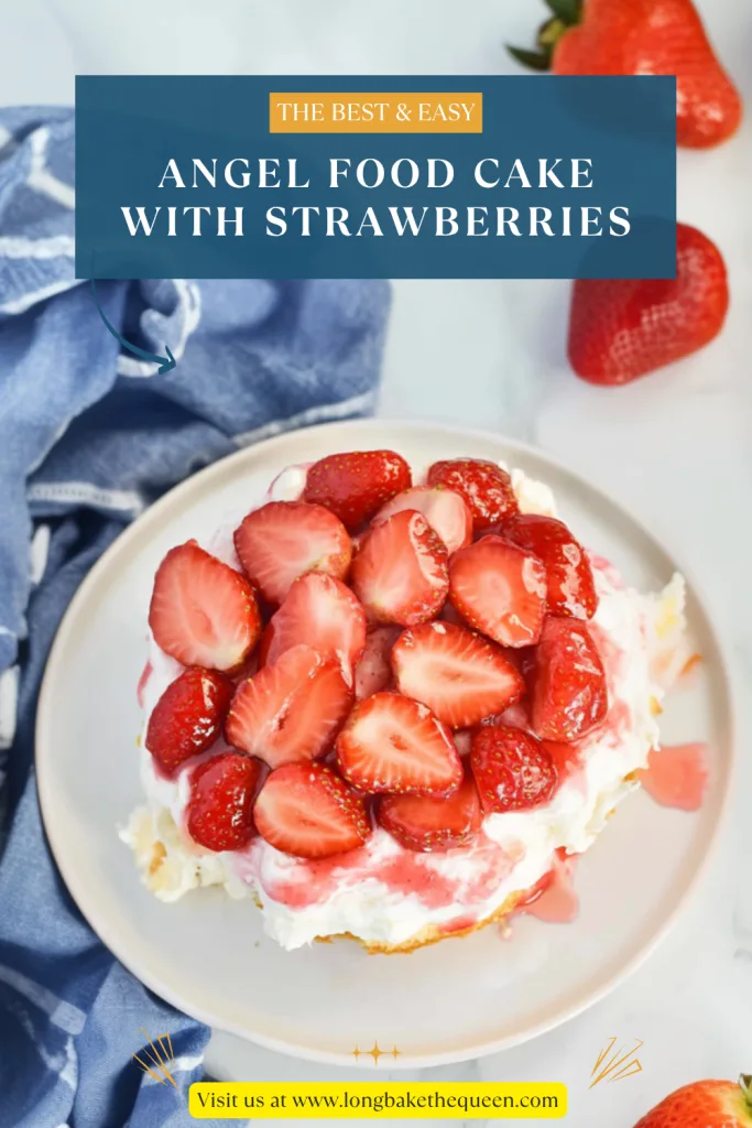 Angel Food Cake with Strawberries