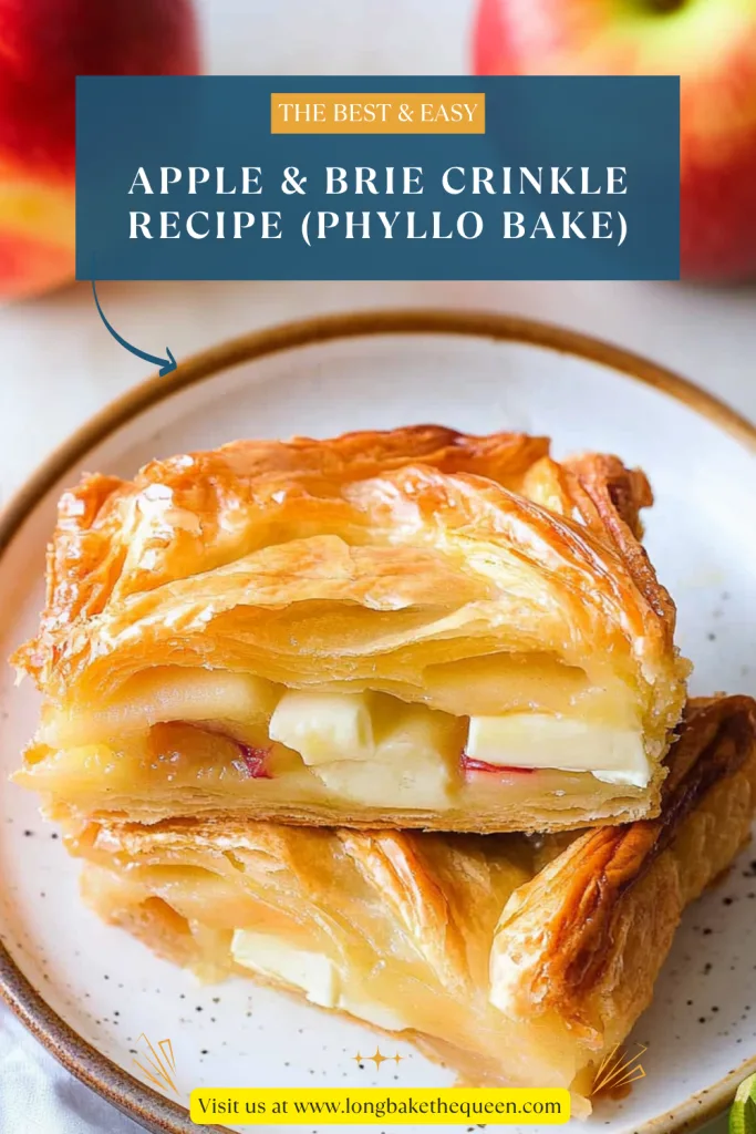 Apple & Brie Crinkle Recipe (Phyllo Bake)