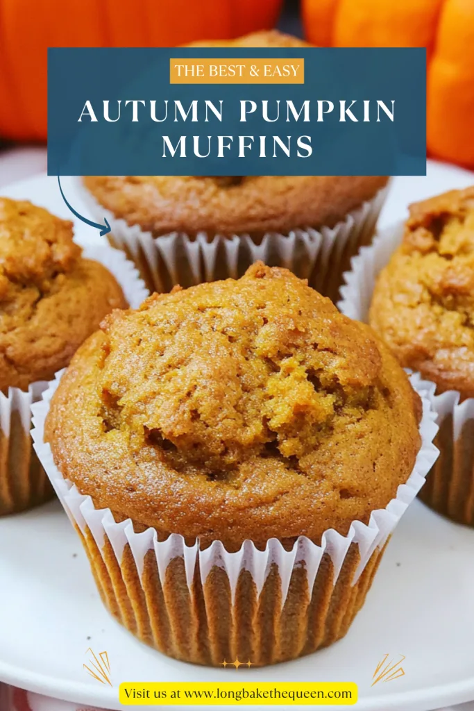 Autumn Pumpkin Muffins
