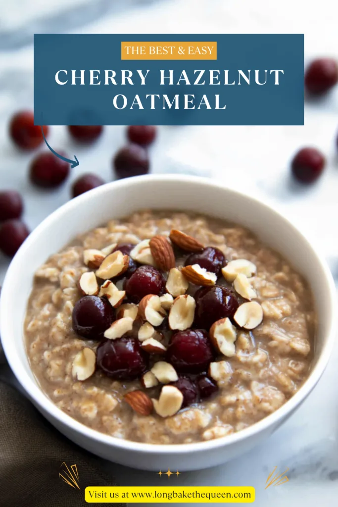 Cherry Hazelnut Oatmeal