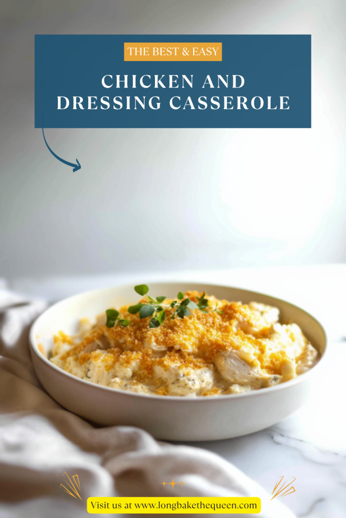 Chicken and Dressing Casserole