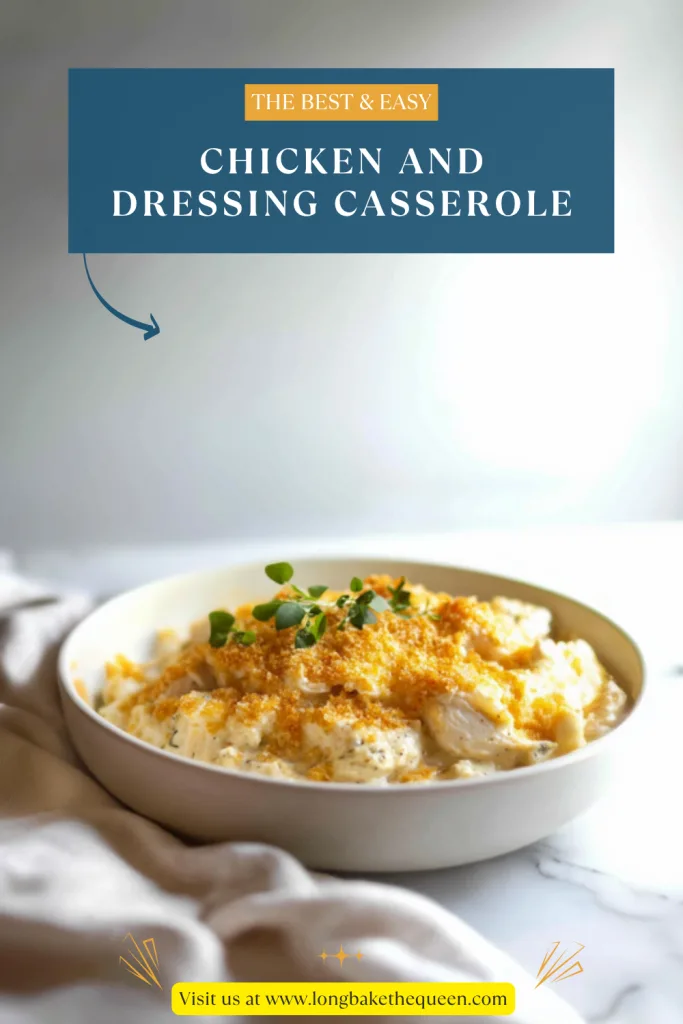 Chicken and Dressing Casserole