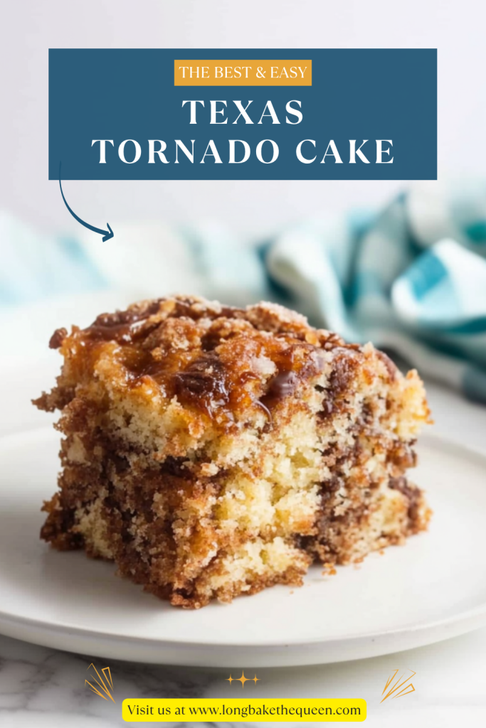 Easy Texas Tornado Cake