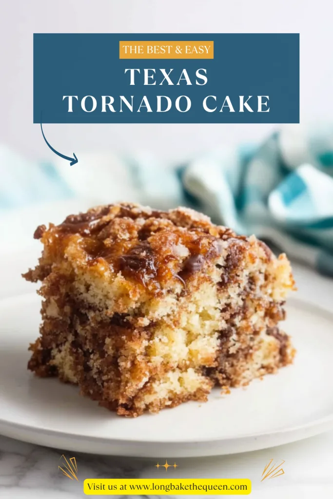 Easy Texas Tornado Cake