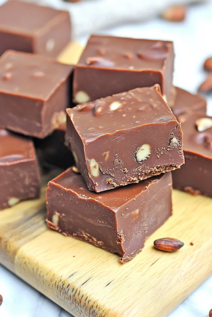 Homemade dessert presentation highlighting the contrast of glossy chocolate and rustic wood.