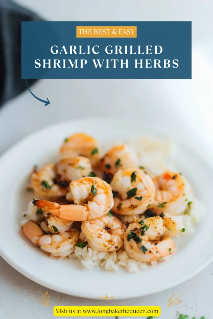Garlic Grilled Shrimp With Herbs