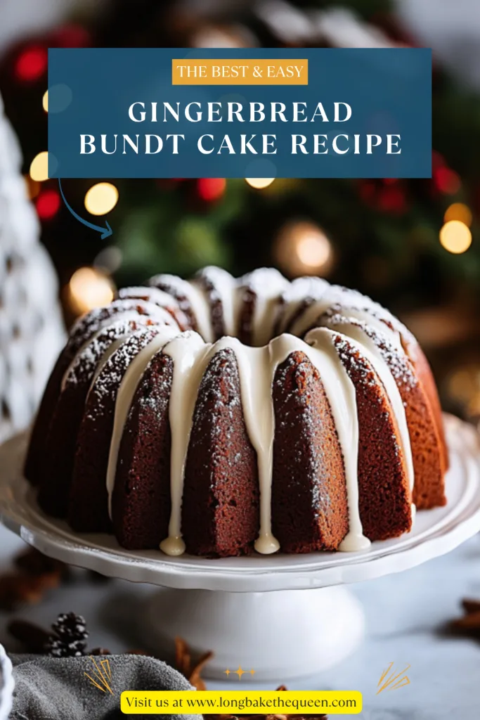 Gingerbread Bundt Cake Recipe