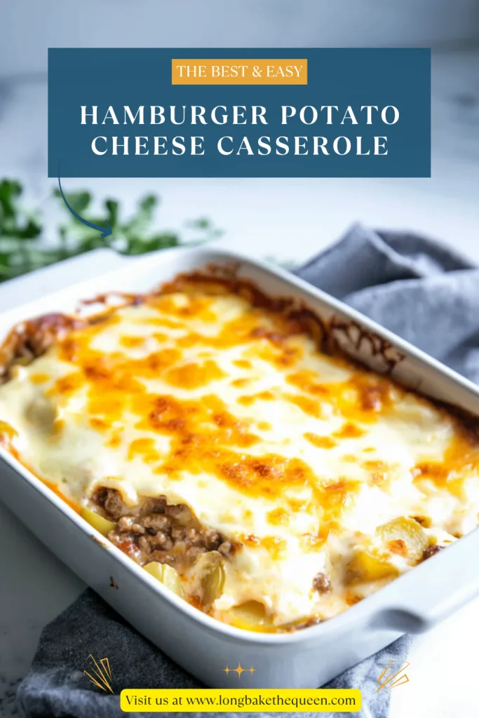 Hamburger Potato Cheese Casserole