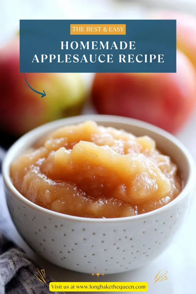 Homemade Applesauce Recipe