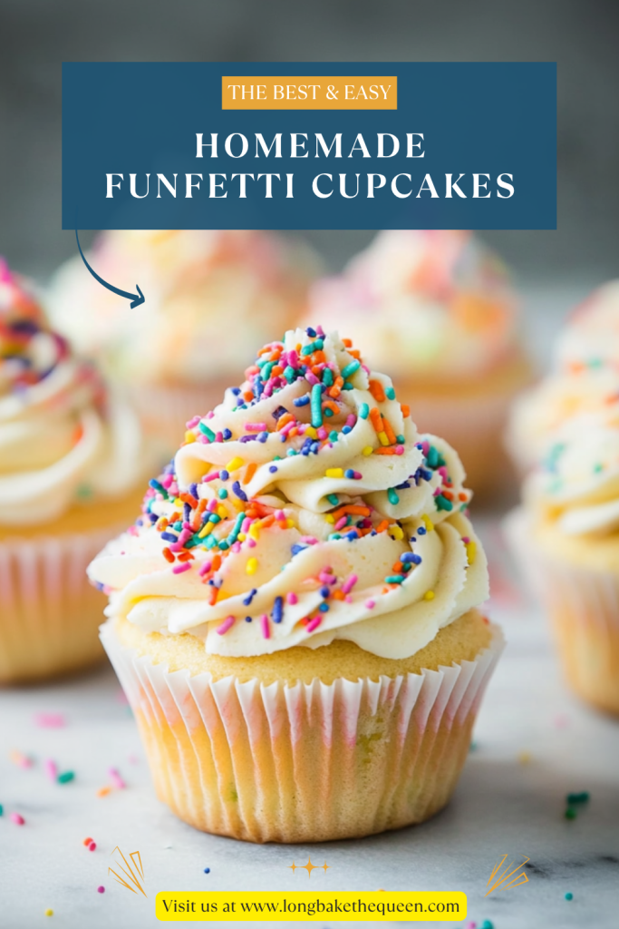 Homemade Funfetti Cupcakes