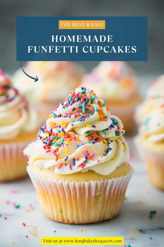 Homemade Funfetti Cupcakes