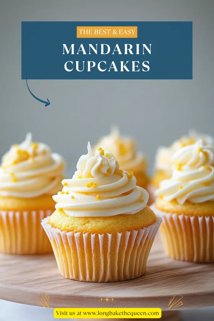 Mandarin Cupcakes