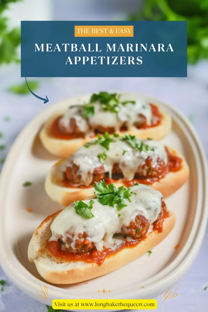 Meatball Marinara Appetizers