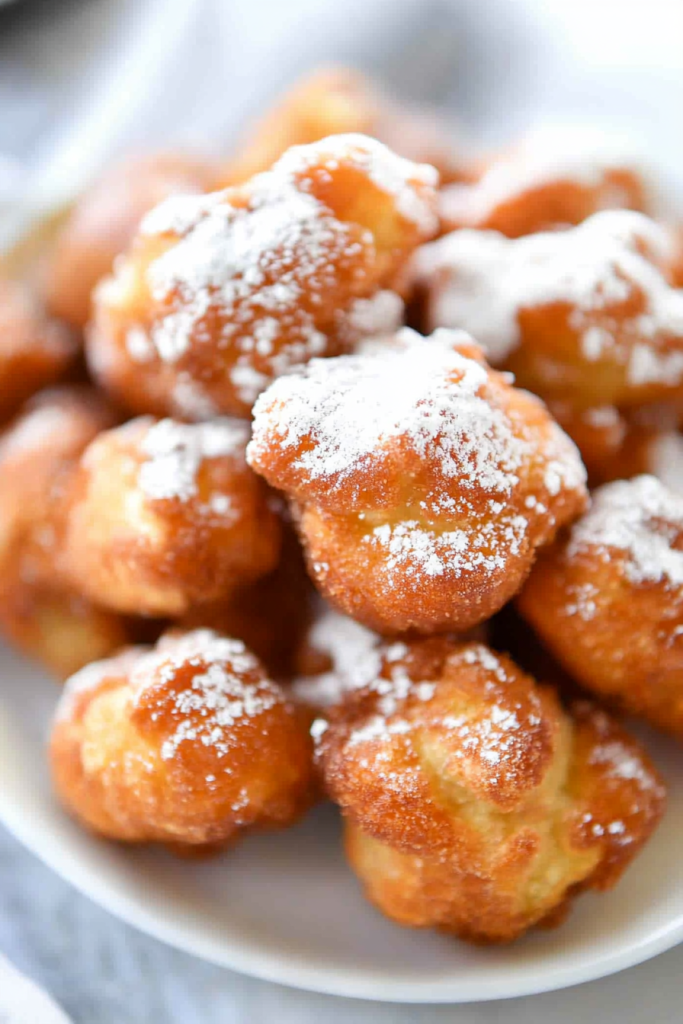 Warm fried desserts highlighting their golden crust and sweet finish.