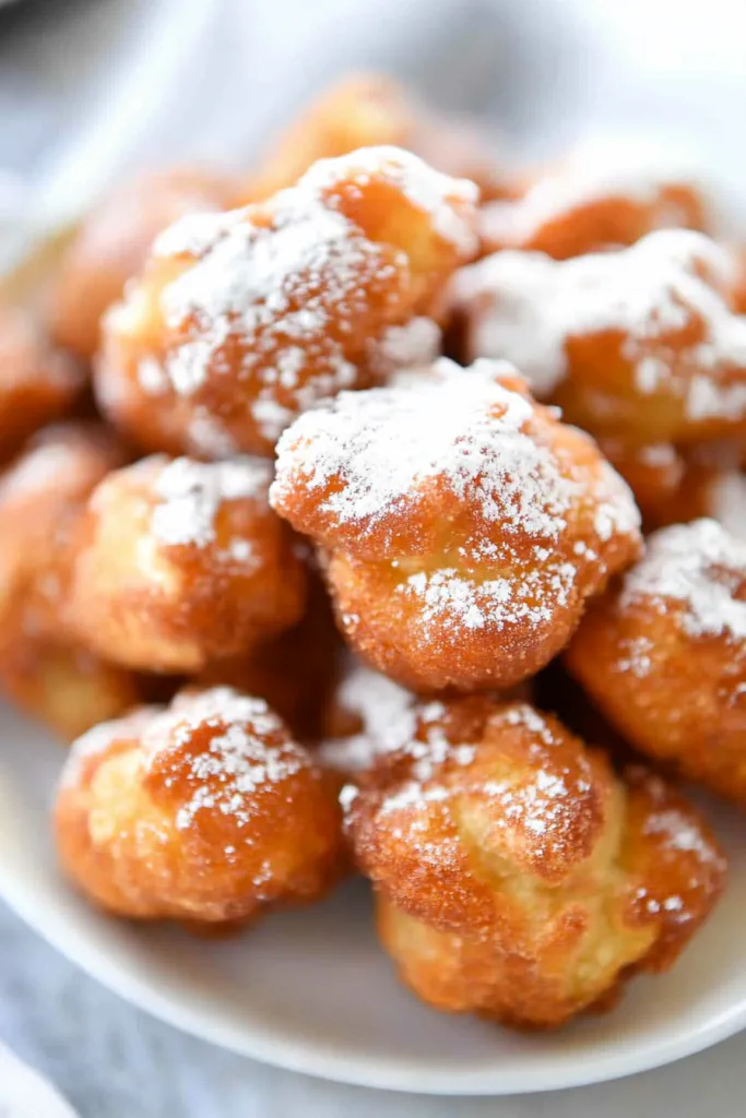 Warm fried desserts highlighting their golden crust and sweet finish.