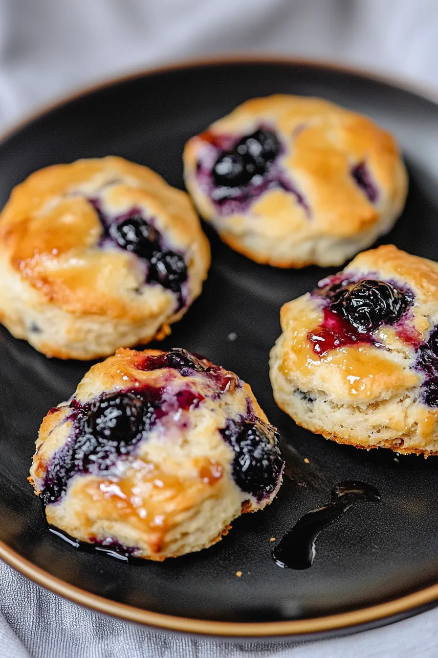 Freshly baked biscuits arranged together, highlighting their soft, buttery texture.